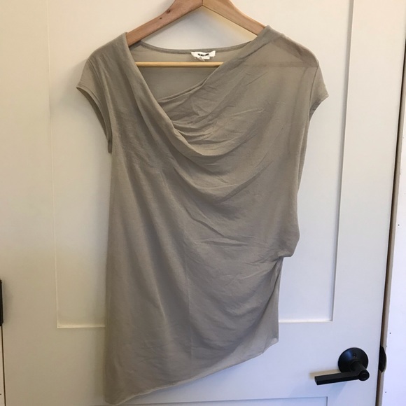 Helmut Lang Tops - [helmut lang] asymmetric top sz P
